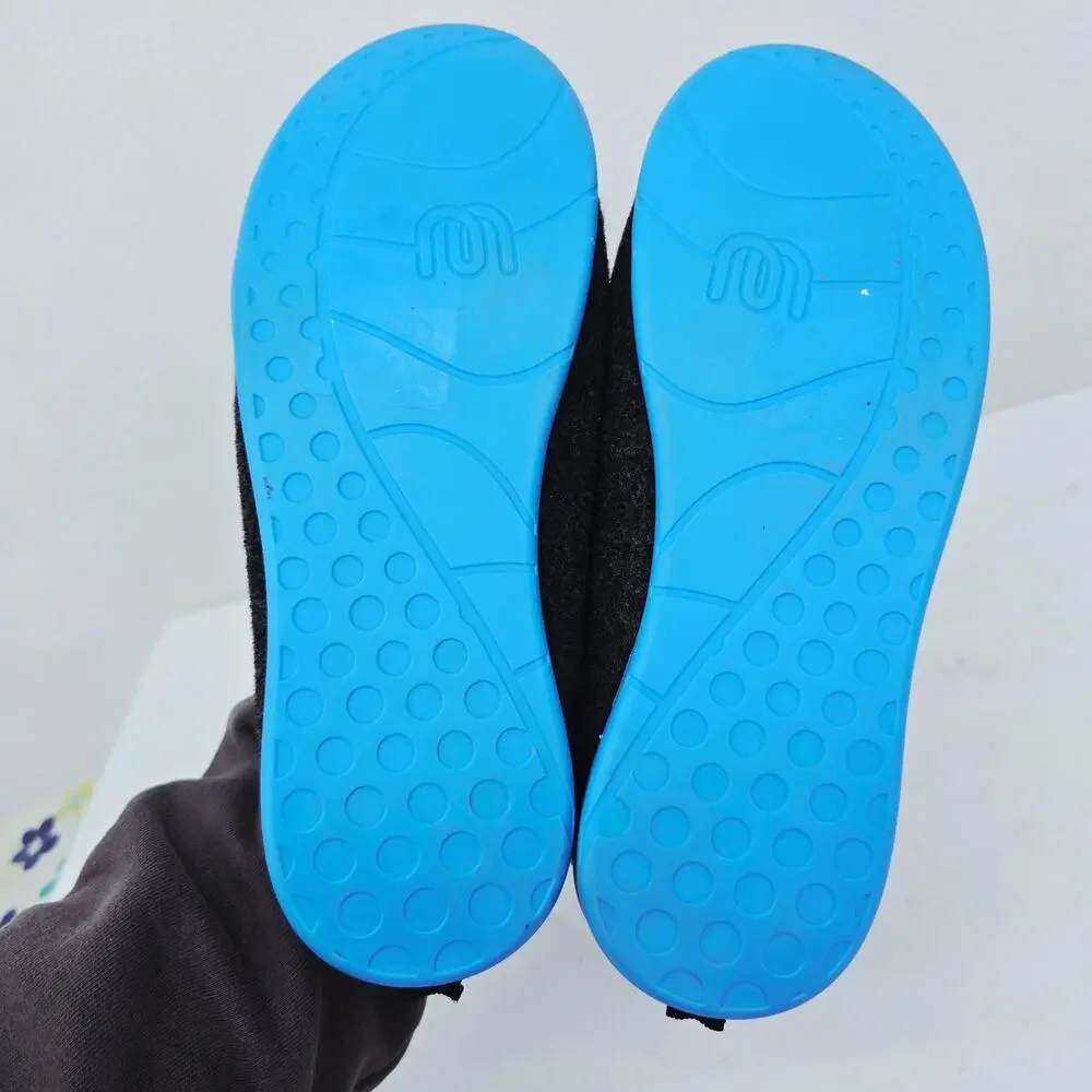 Mahabis Classic Convertible Shoes Slippers Gray Blue EU 39